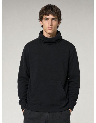 REGULAR GAUZED FLEECE HOODIE