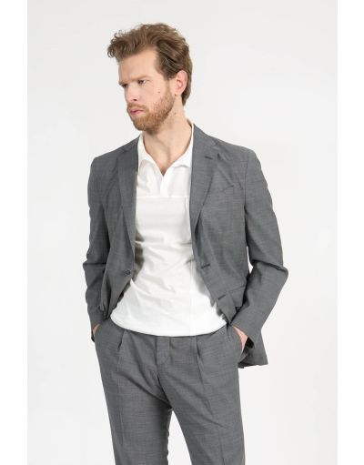 HARVEY - Navy blue tailored suit