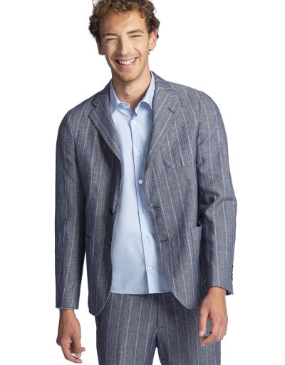 CALLUM - Striped suit