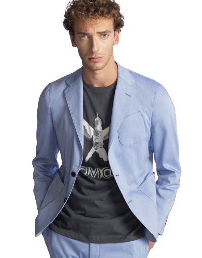 CHARLIE - LIGHT BLUE SINGLE-BREASTED SUIT
