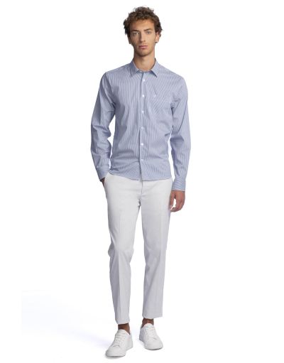 LIAM - CLASSIC COLLAR STRIPED SHIRT
