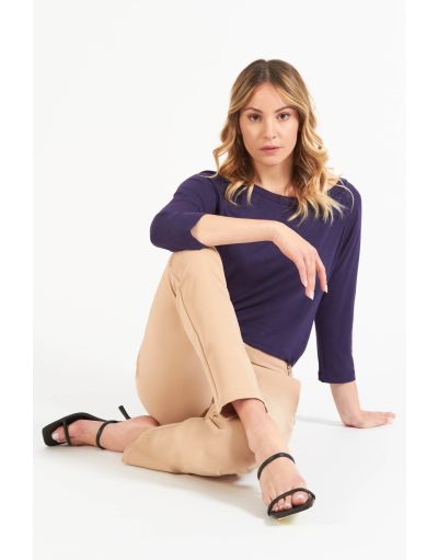 SLIM FIT TROUSERS