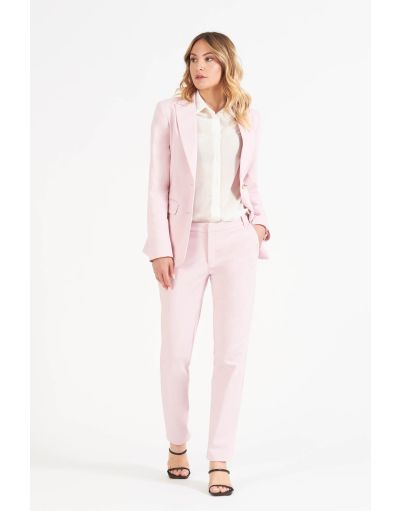 SLIM FIT PINK TROUSERS