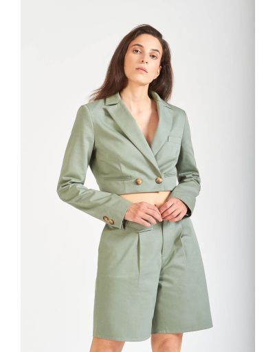 Cropped blazer | Brembatistores