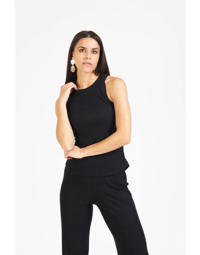 RIBBED TANK TOP