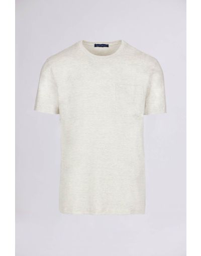 REGULAR-FIT OFF-WHITE T-SHIRT