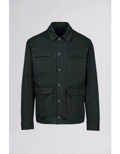 COTTON UTILITY JACKET Dark Grey | BREMBATI STORES