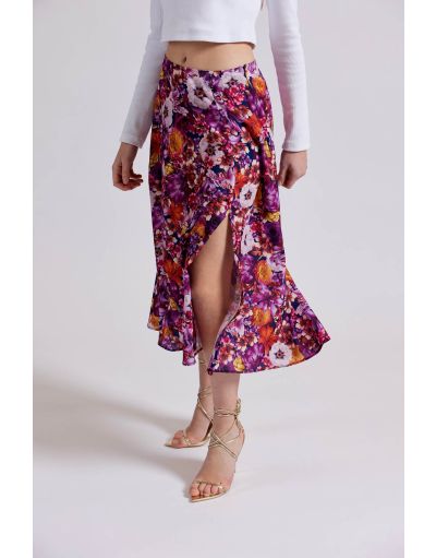 Floral midi skirt | BREMBATI STORES