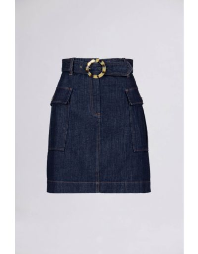 Denim mini skirt | Brembatistores