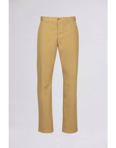 STRAIGHT-LEG COTTON TROUSERS