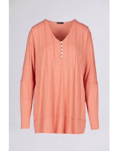 OVERSIZED V-NECK MIDI JUMPER | BREMBATI STORES