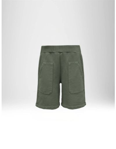 KIDS BERMUDA SHORTS IN COTTON FLEECE