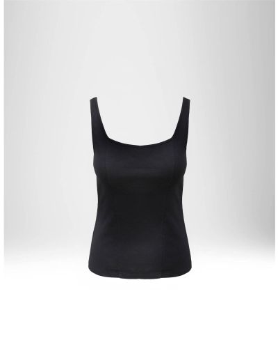 NEW HALLHUBER TANK TOP IN COTTON JERSEY