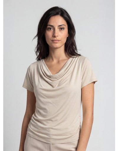 SLEEVELESS JERSEY TOP