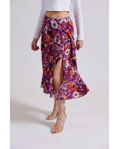 Floral midi skirt | BREMBATI STORES
