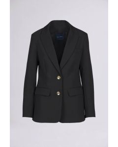 SINGLE-BREASTED BLAZER IN GABARDINE BI-STRETCH